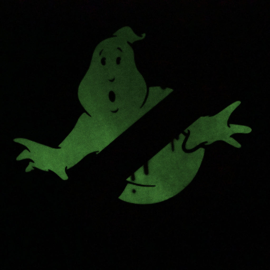 Imagen del producto Ghostbusters - Camiseta con logo que brilla en la oscuridad, color negro