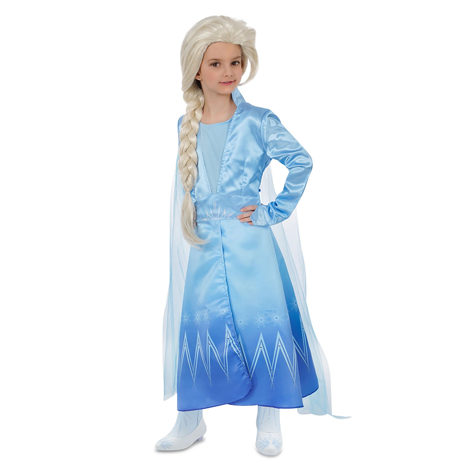 Imagen del producto Vestido de disfraz de Elsa Frozen para niños