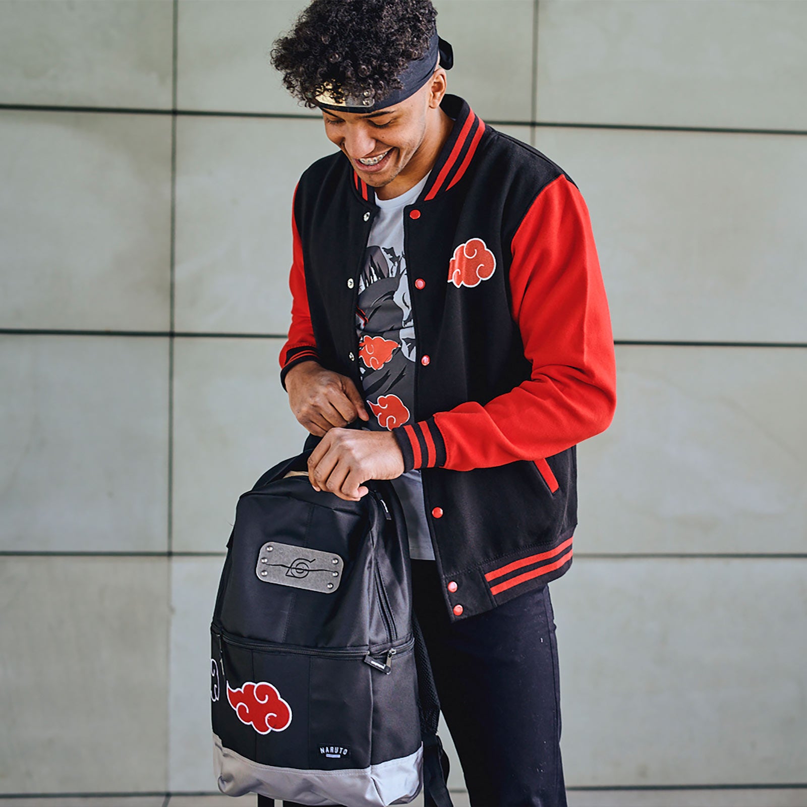 Imagen del producto Naruto - Mochila con símbolo Anti Konoha