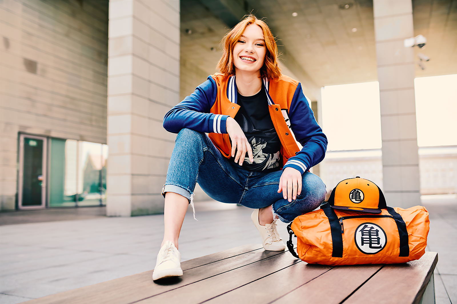 Imagen del producto Dragon Ball Z - Bolsa de deporte con símbolo de Kame & Kaio
