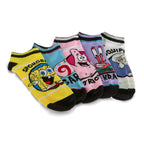 Imagen del producto SpongeBob - Set de 5 calcetines de zapatillas con personajes