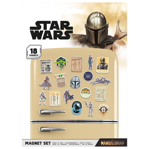 Imagen del producto Conjunto de imanes de cazador de recompensas de The Mandalorian - Star Wars