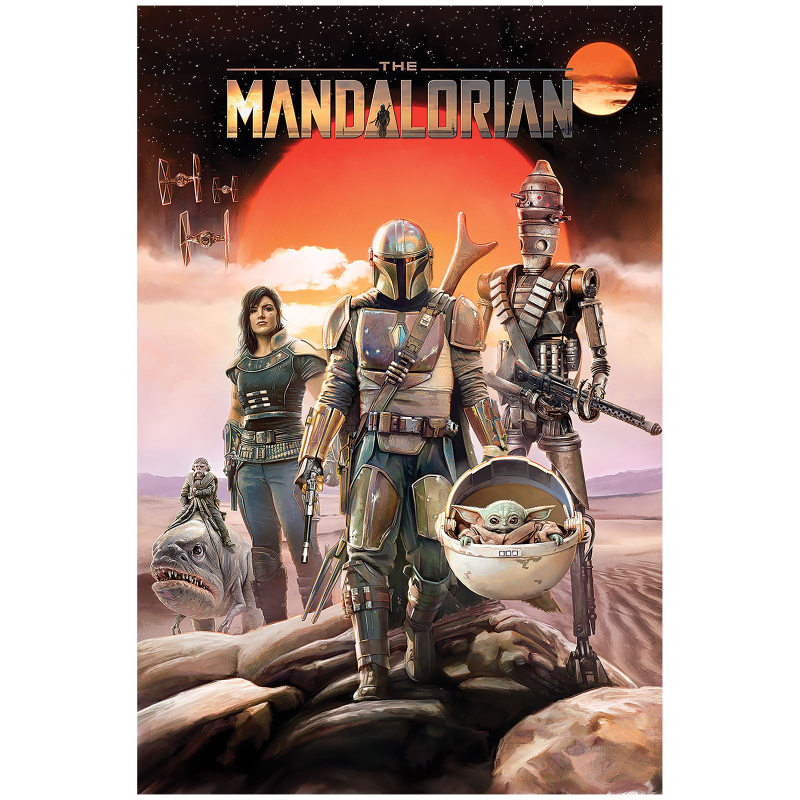 Product image The Mandalorian Group Maxi Poster - Star Wars