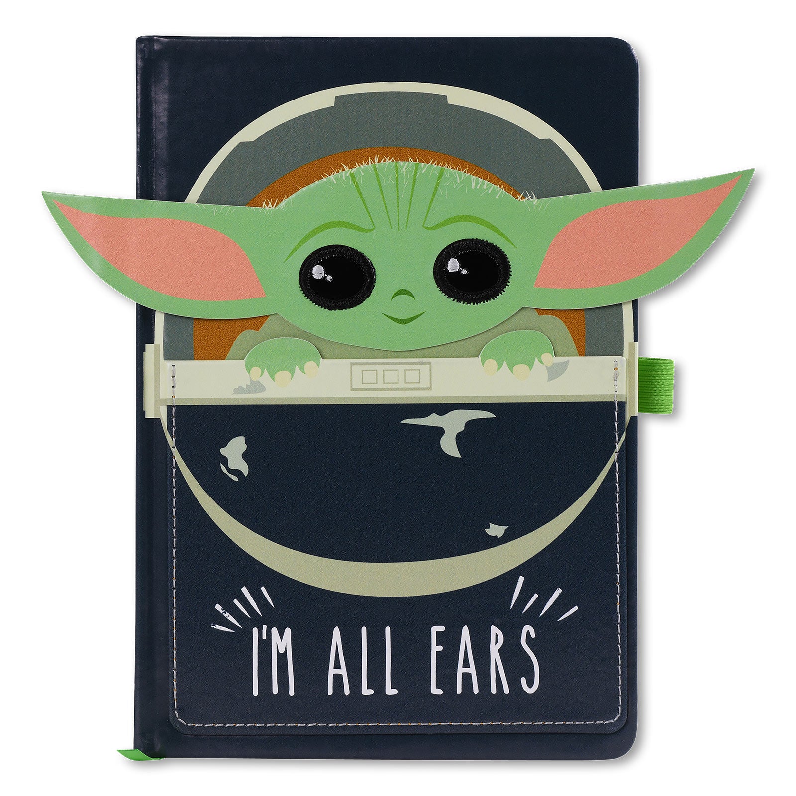 Imagen del producto Grogu I'm All Ears cuaderno A5 - Star Wars The Mandalorian