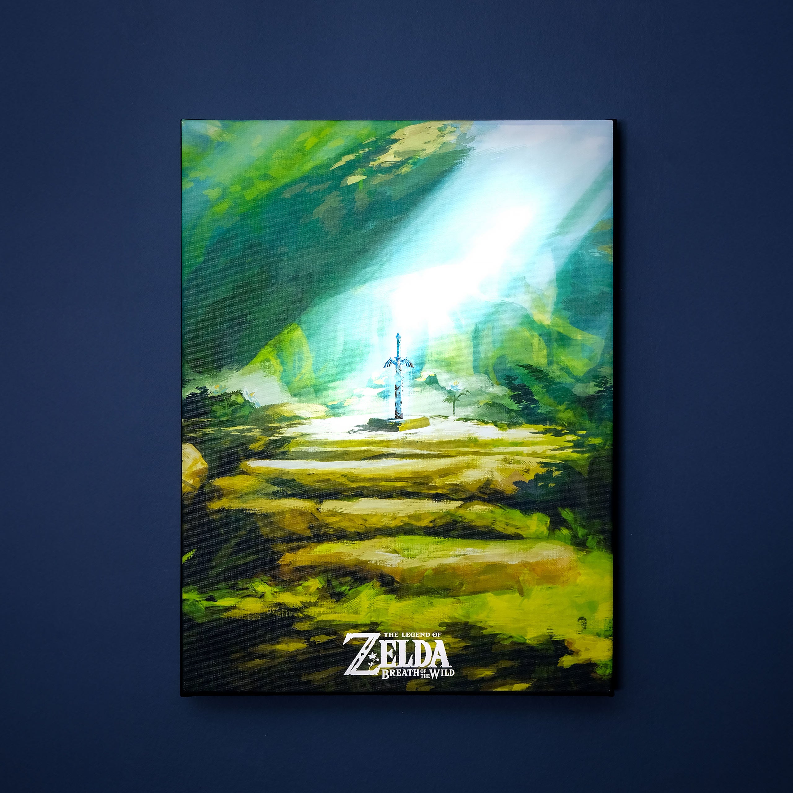 Imagen del producto Zelda - Cuadro de pared de la Espada Maestra con luz