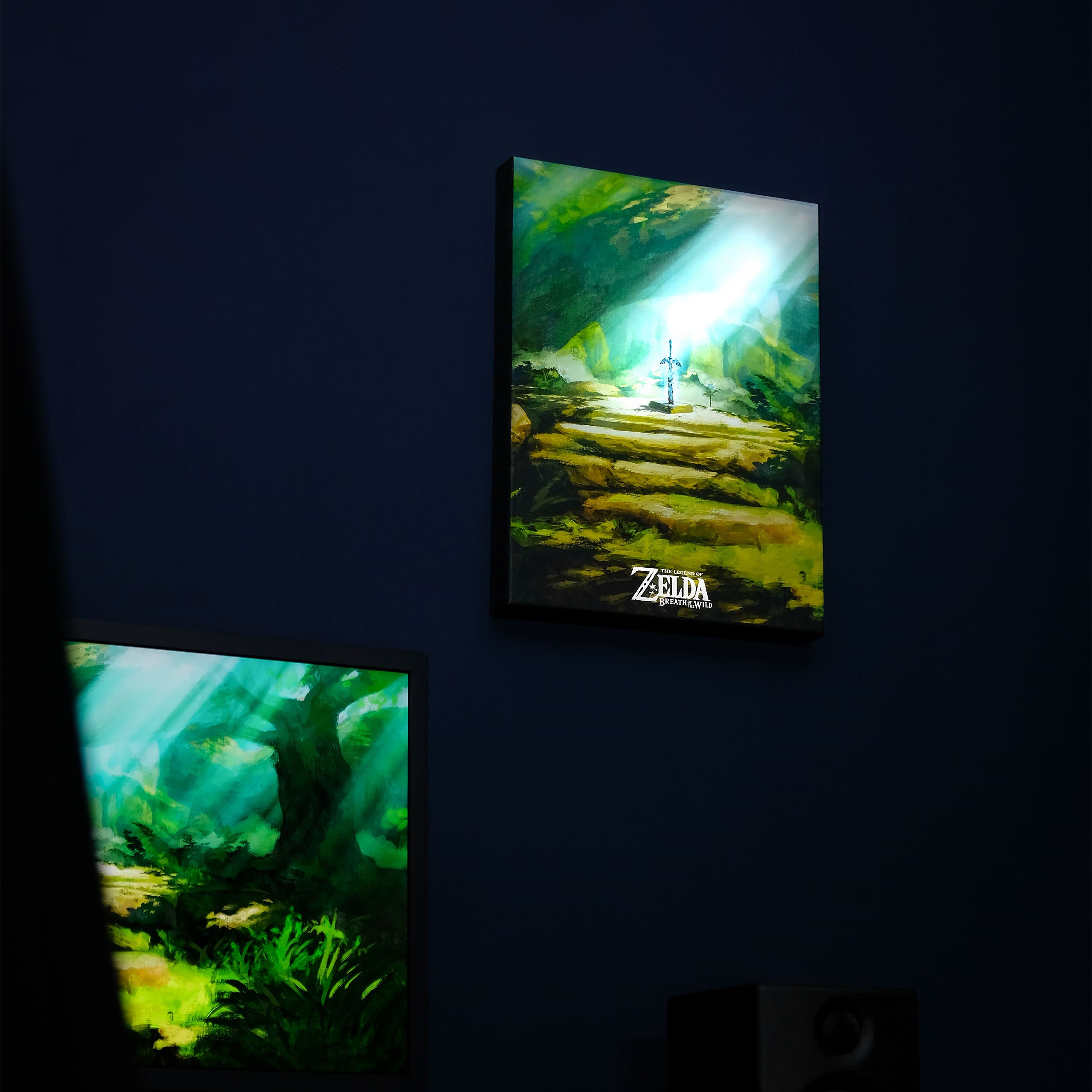 Imagen del producto Zelda - Cuadro de pared de la Espada Maestra con luz