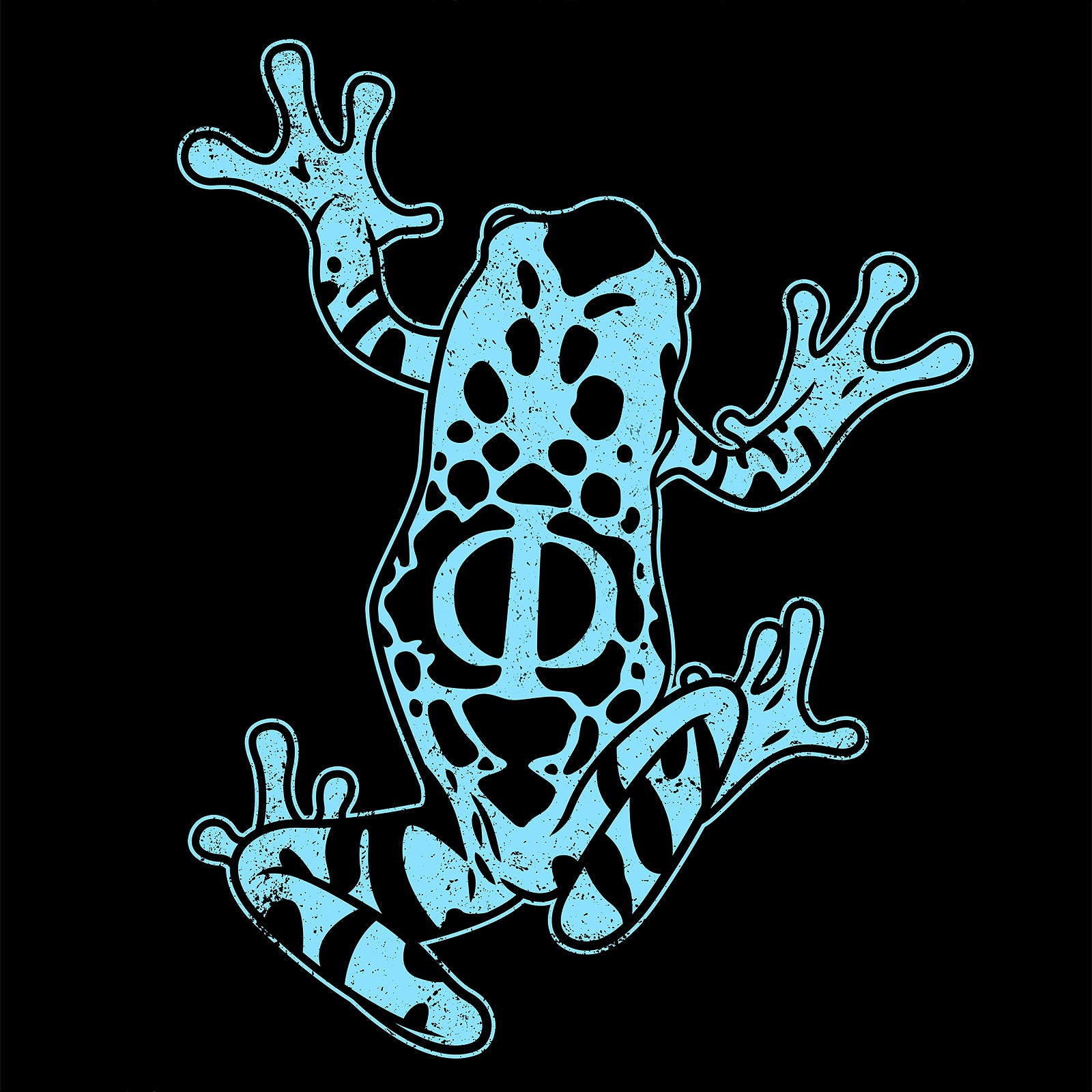 Imagen del producto Camiseta Frog Glyph Code para fans de Fringe negro