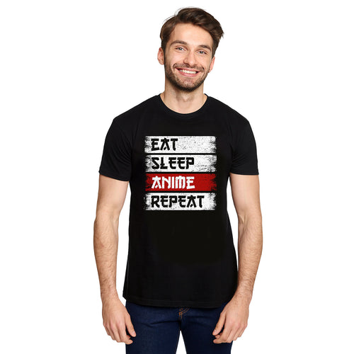 Imagen del producto Camiseta Daily Routine para fans del anime negro