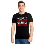 Imagen del producto Camiseta Kawaii & Senpai para fans del anime negro