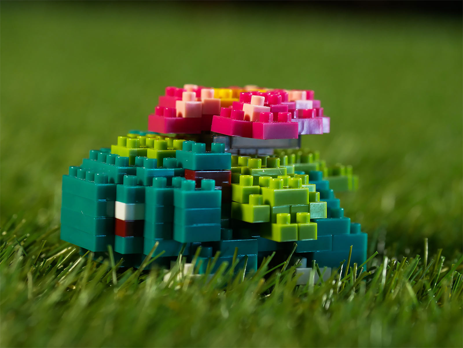 Imagen del producto Pokemon - Figura de mini bloque de construcción nanoblock Bisaflor