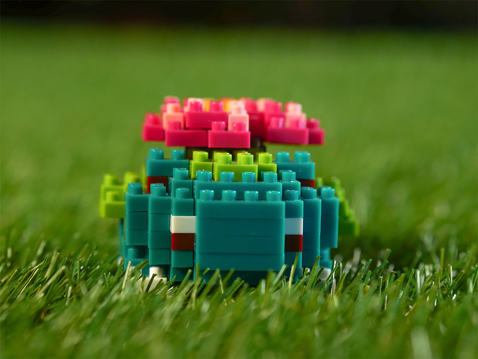 Imagen del producto Pokemon - Figura de mini bloque de construcción nanoblock Bisaflor