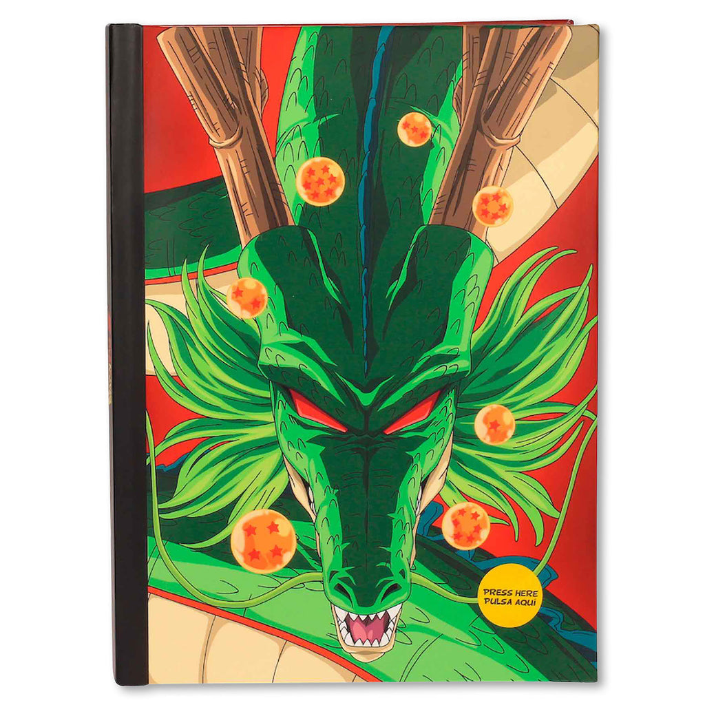 Imagen del producto Dragon Ball - Cuaderno Shenlong A5 con efectos de luz