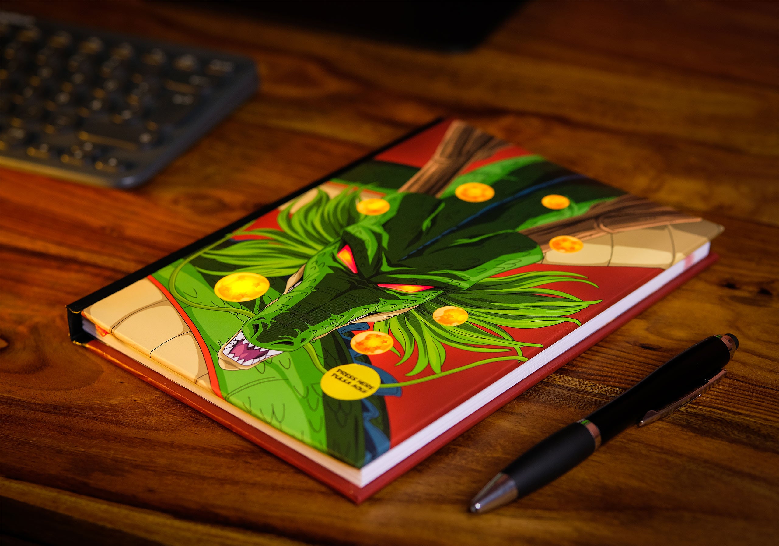 Imagen del producto Dragon Ball - Cuaderno Shenlong A5 con efectos de luz