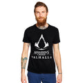 Imagen del producto Assassin's Creed - Camiseta negra con logotipo de Valhalla