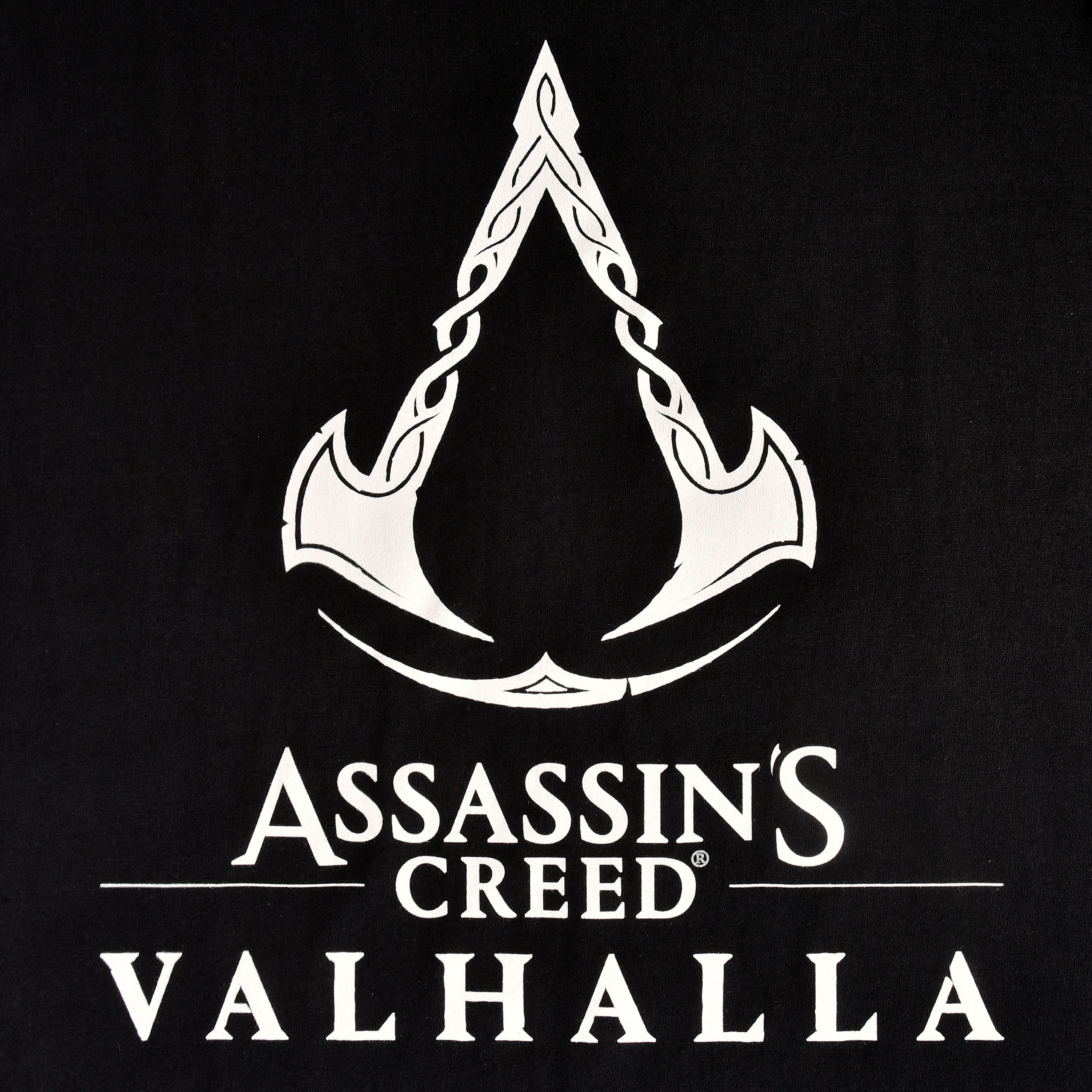 Imagen del producto Assassin's Creed - Camiseta negra con logotipo de Valhalla