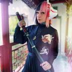 Imagen del producto Réplica de la Katana de Tanjiro Kamado con vaina para fans de Guardianes de la Noche