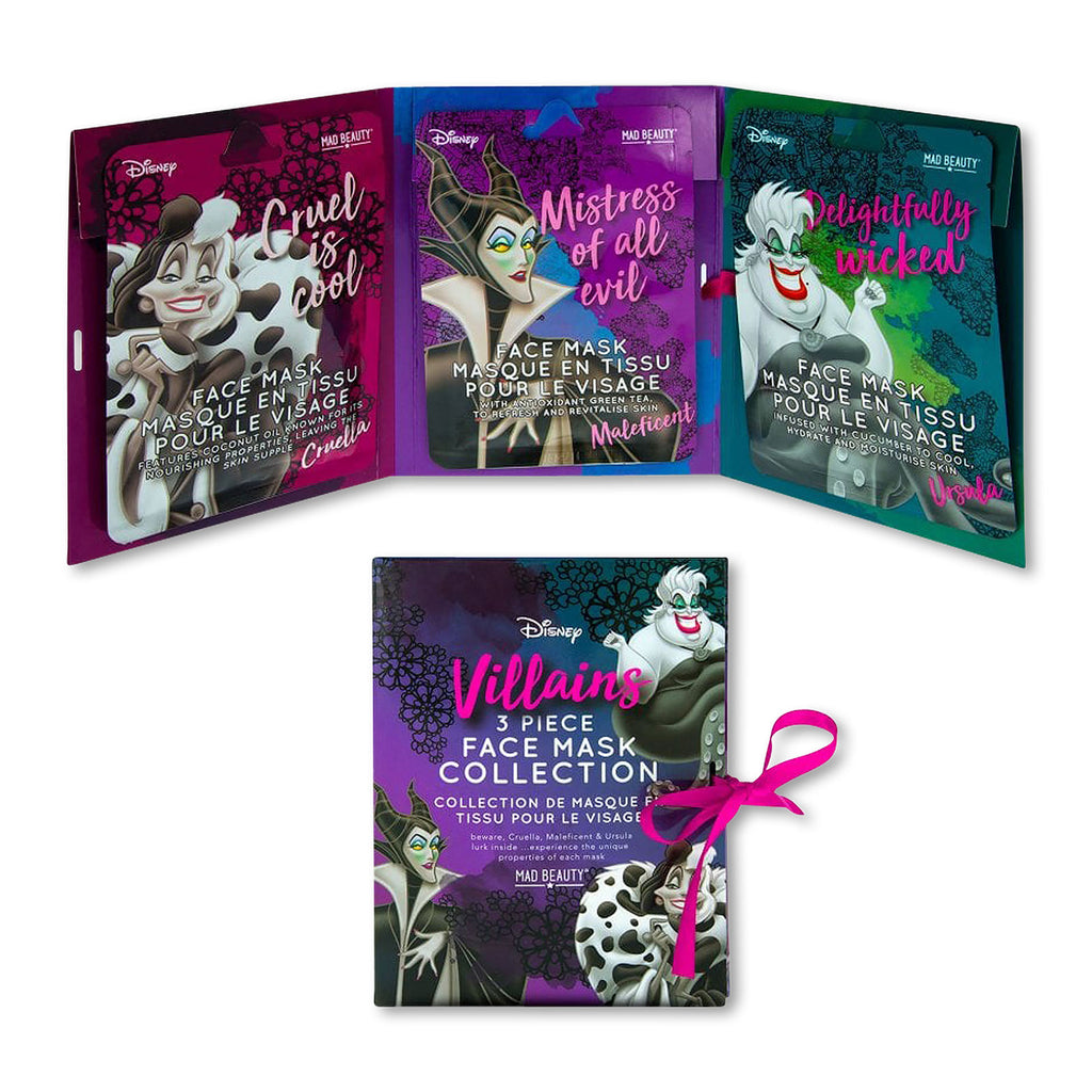 Imagen del producto Disney - Villains Sheet Máscaras Set de 3
