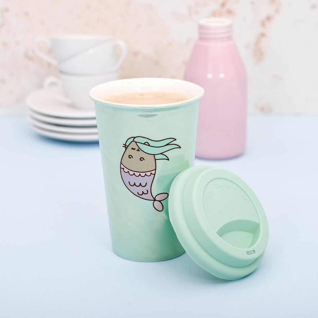 Imagen del producto Pusheen - Vaso para llevar de sirena