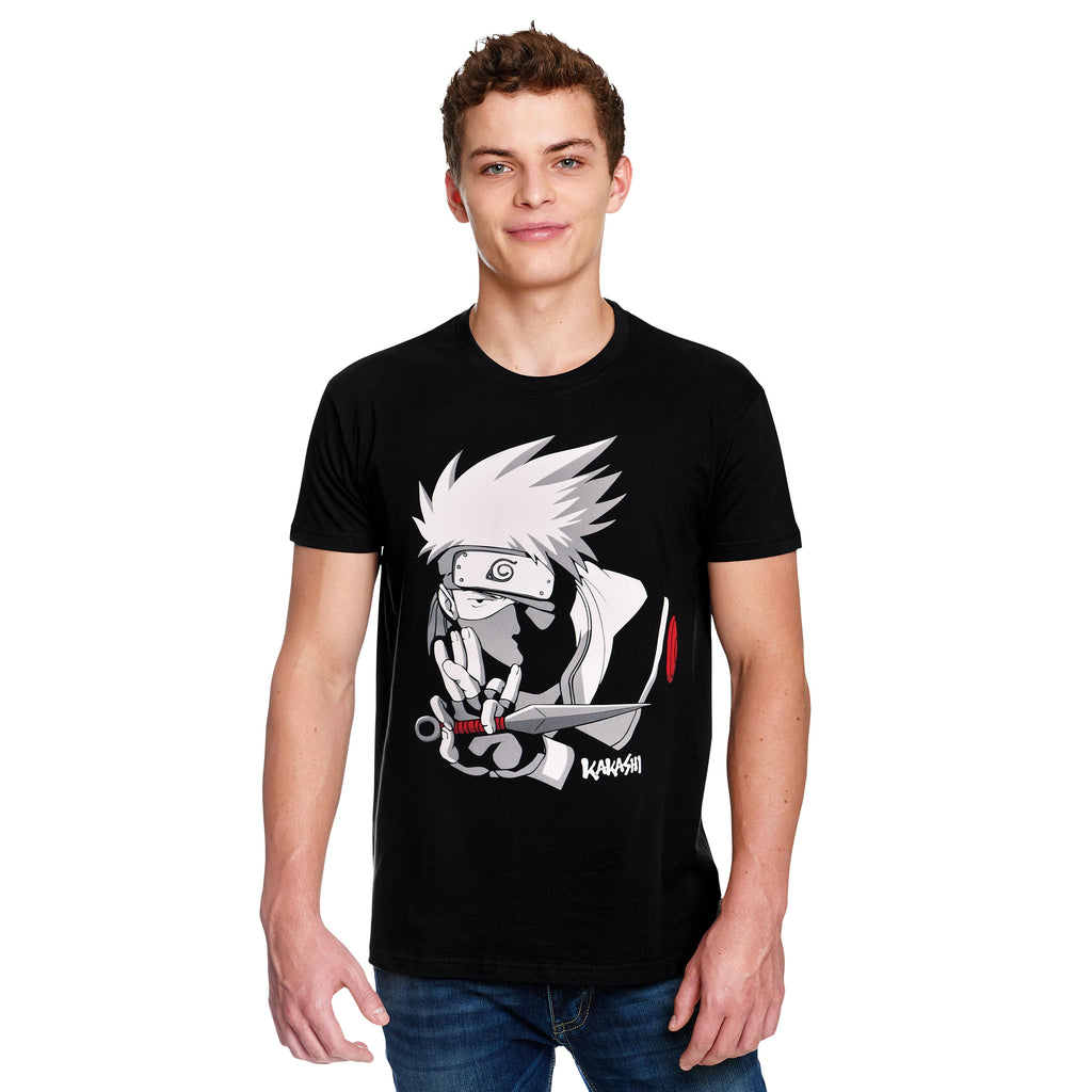 Imagen del producto Naruto - Camiseta negra de Kakashi Hatake