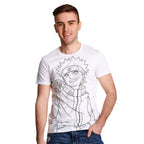 Imagen del producto Naruto - Camiseta Monocromo Boceto blanco