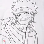 Imagen del producto Naruto - Camiseta Monocromo Boceto blanco