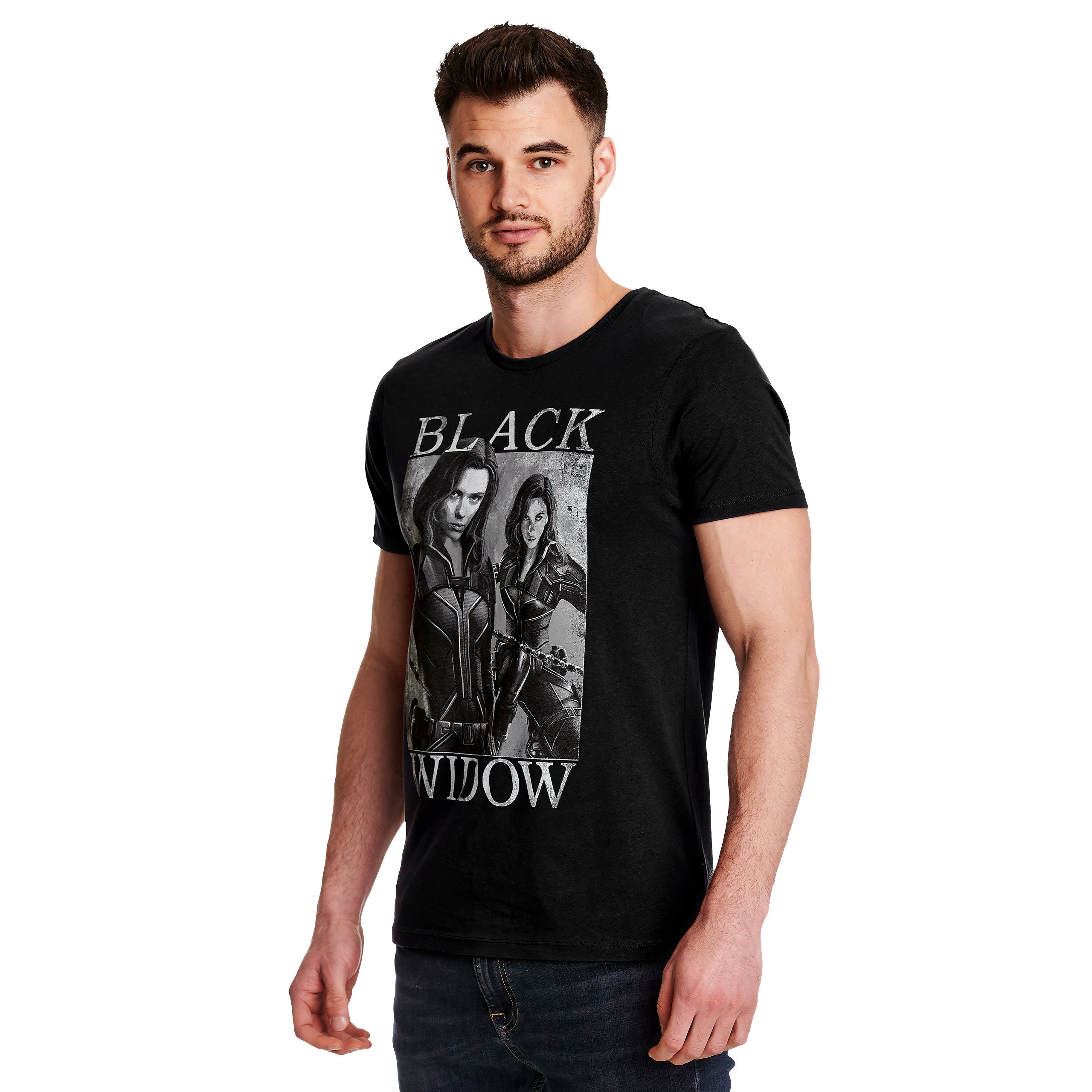 Imagen del producto Black Widow - Camiseta de póster gris