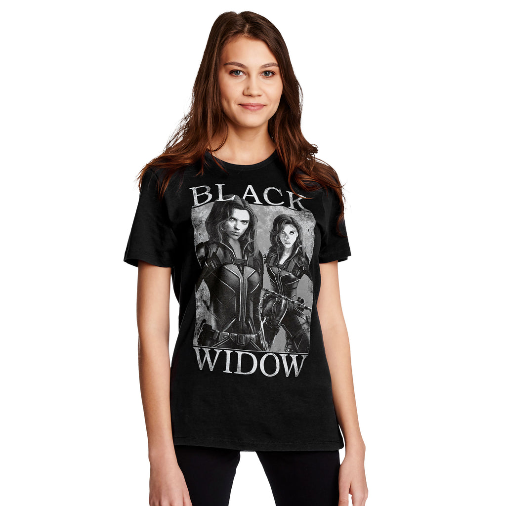 Product image Black Widow - Poster T-Shirt grey