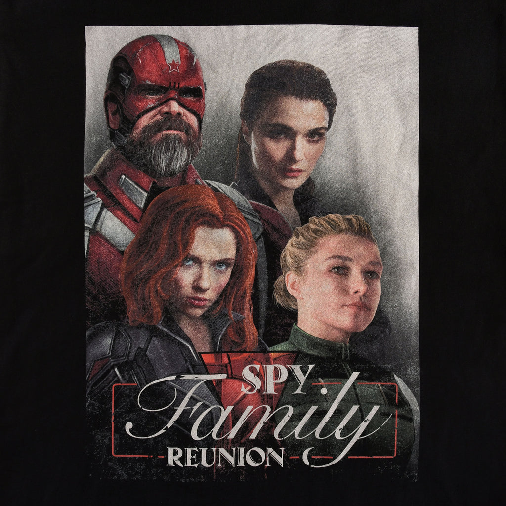Imagen del producto Black Widow - Camiseta negra de la reunión familiar de espías