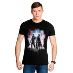 Imagen del producto Marvel - Camiseta negra de The Falcon and the Winter Soldier