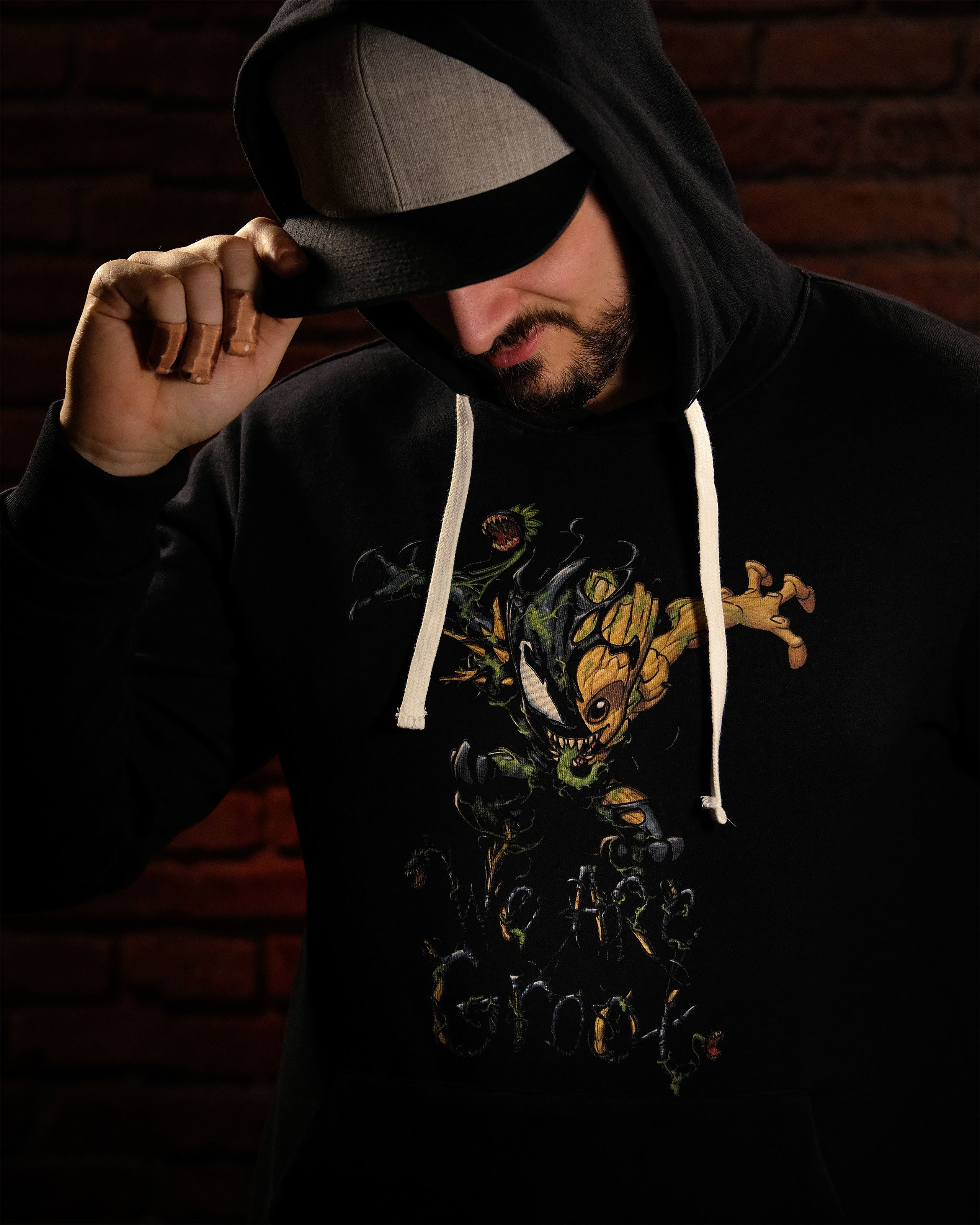 Imagen del producto Guardians of the Galaxy - Sudadera con capucha Venomized Groot negra
