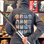 Imagen del producto Naruto - Personajes de Konoha Sudadera gris