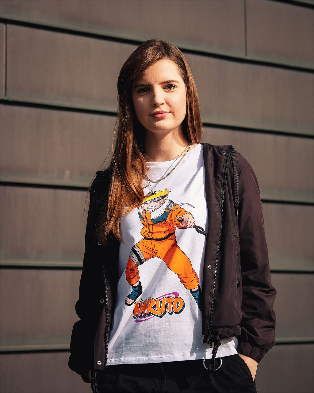 Product image Naruto Uzumaki Character Women's T-Shirt White