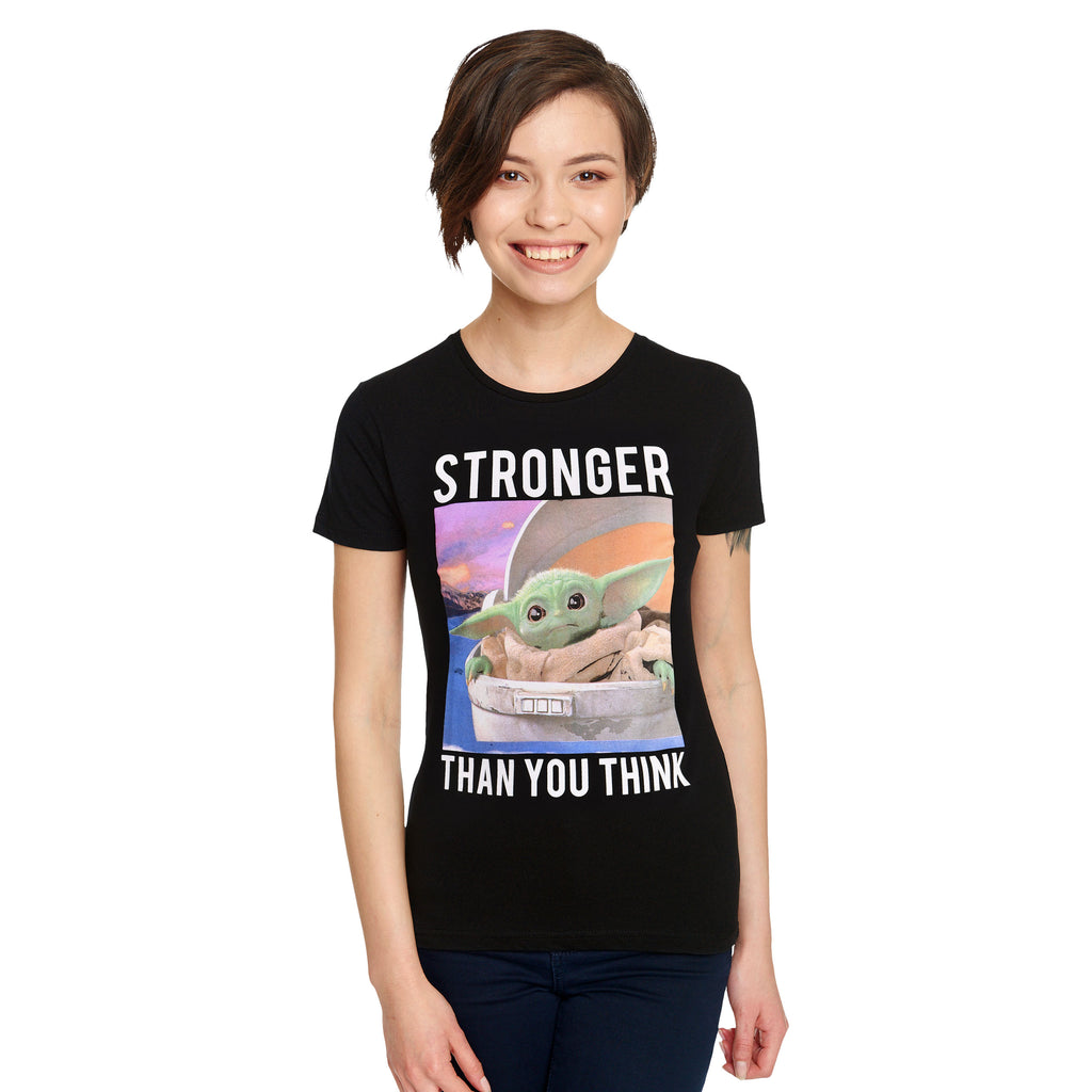 Imagen del producto Camiseta de mujer Grogu Stronger Than You Think - Star Wars The Mandalorian