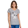 Imagen del producto Asterix - Camiseta de mujer Idefix gris