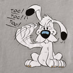 Imagen del producto Asterix - Camiseta de mujer Idefix gris