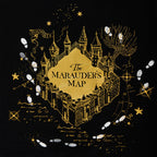 Imagen del producto Harry Potter - Pijama Mapa del Merodeador Mujer Negro
