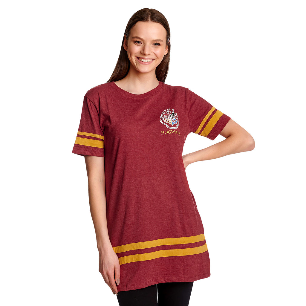 Imagen del producto Camiseta Oversize de Mujer Harry Potter Gryffindor Buscadora roja
