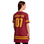 Imagen del producto Camiseta Oversize de Mujer Harry Potter Gryffindor Buscadora roja