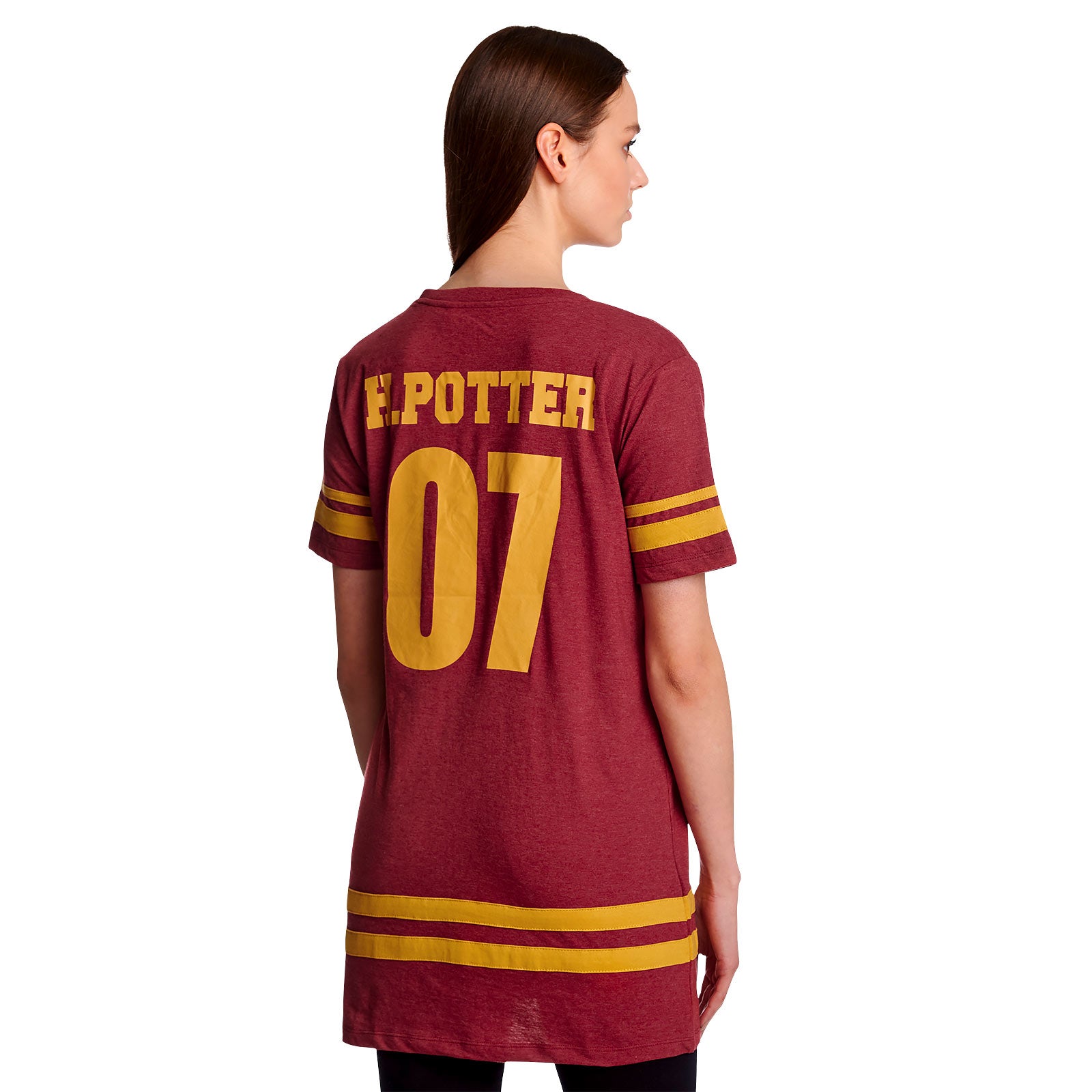 Imagen del producto Camiseta Oversize de Mujer Harry Potter Gryffindor Buscadora roja