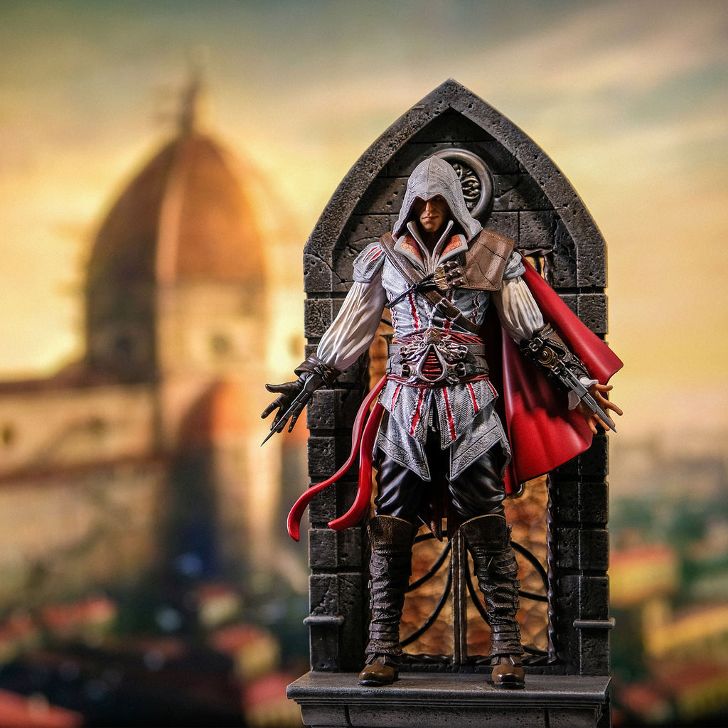 Imagen del producto Assassin's Creed - Figura de Ezio Auditore a escala de arte de lujo de 31 cm