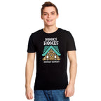 Imagen del producto Camiseta de Nook's Homes para fans de Animal Crossing negra