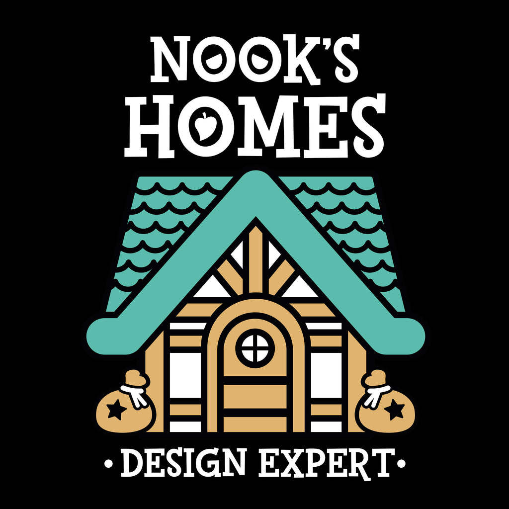Imagen del producto Camiseta de Nook's Homes para fans de Animal Crossing negra