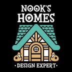 Imagen del producto Camiseta de Nook's Homes para fans de Animal Crossing negra