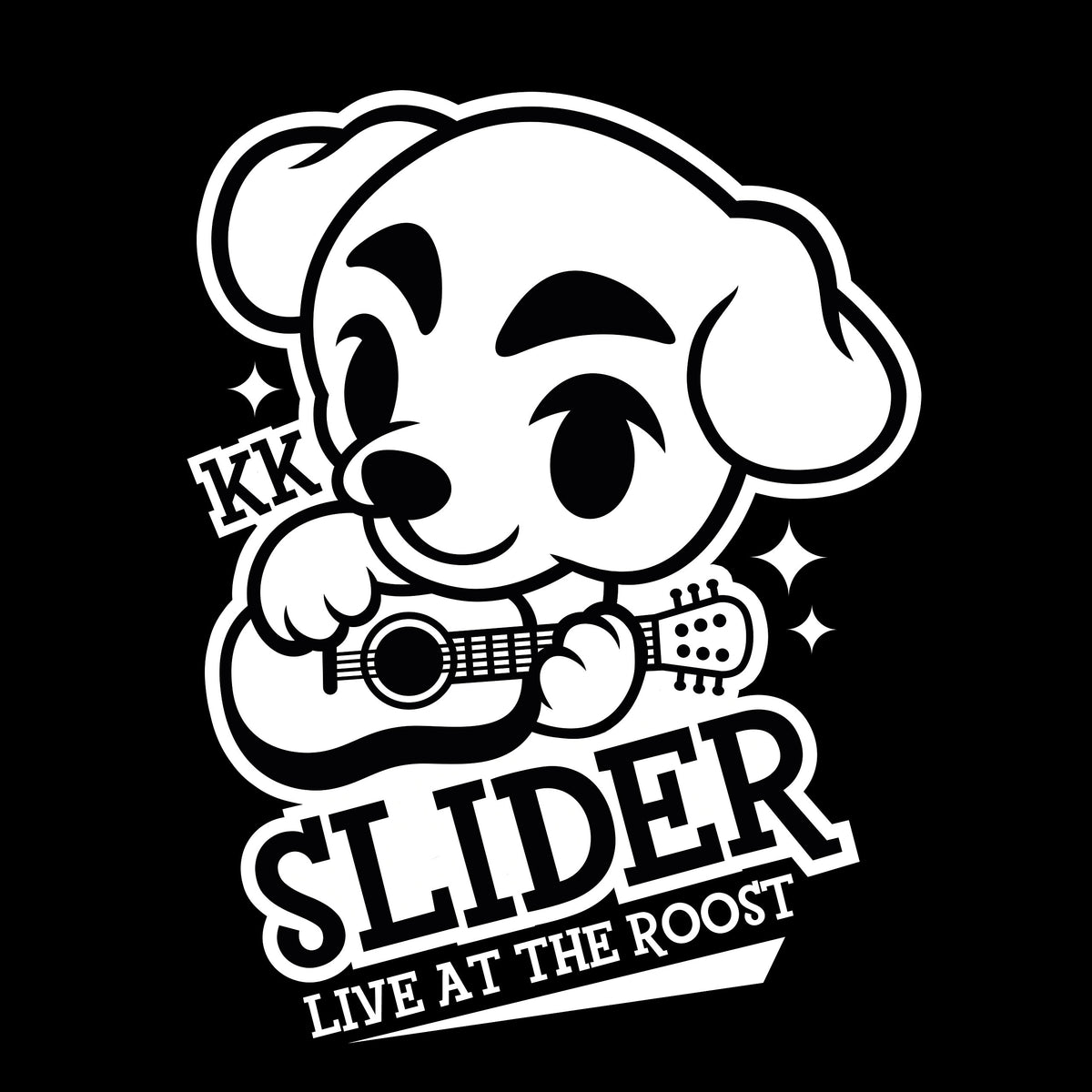 Imagen del producto Camiseta de K.K. Slider para fans de Animal Crossing negra