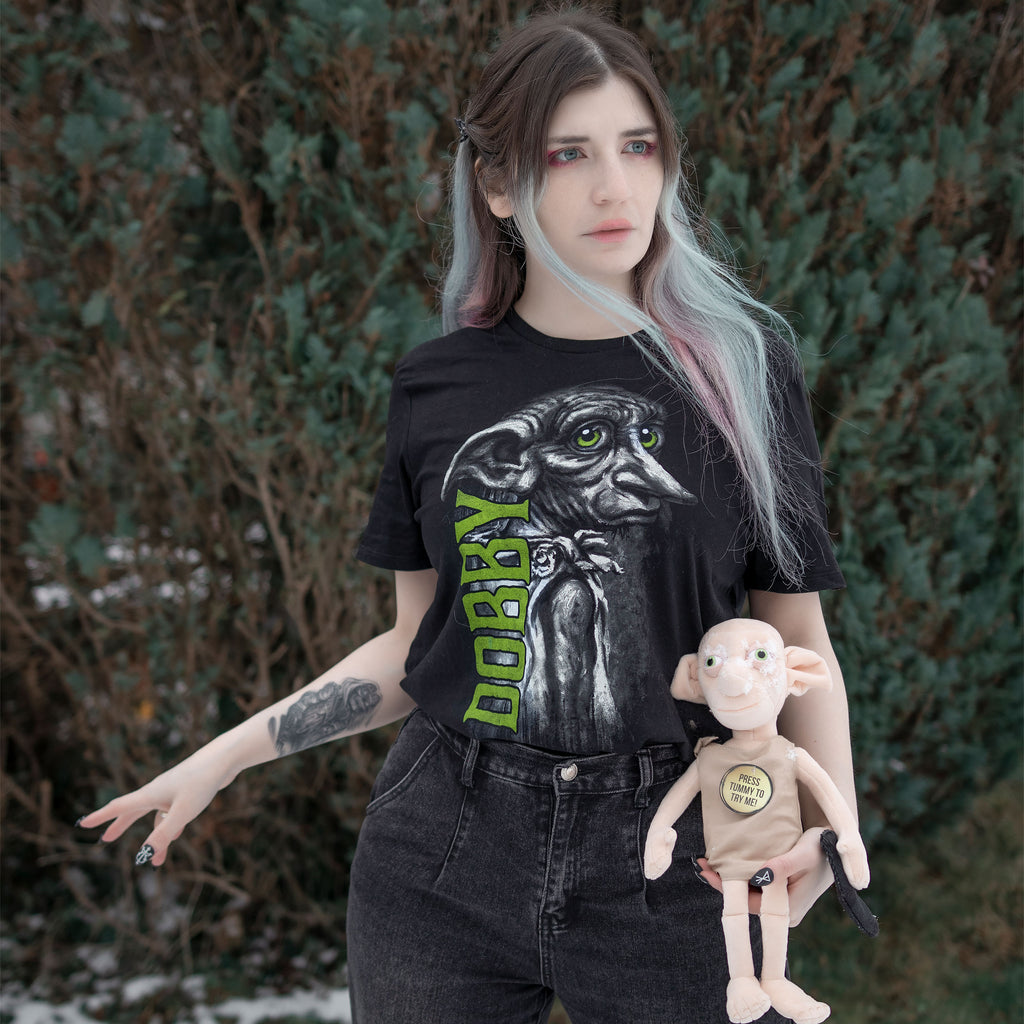 Imagen del producto Harry Potter - Figura de peluche interactiva de Dobby con sonido