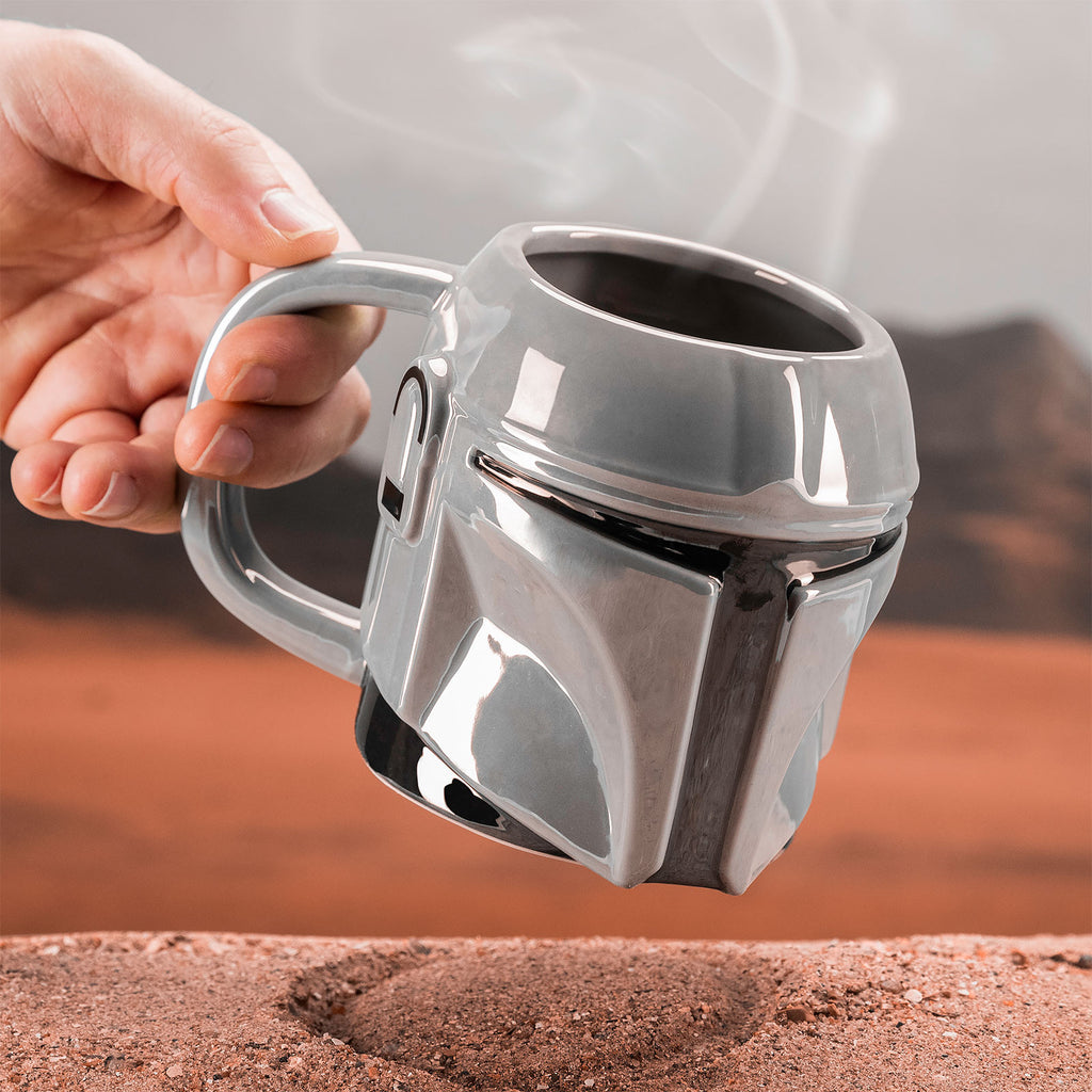 Imagen del producto Taza 3D del casco de The Mandalorian - Star Wars