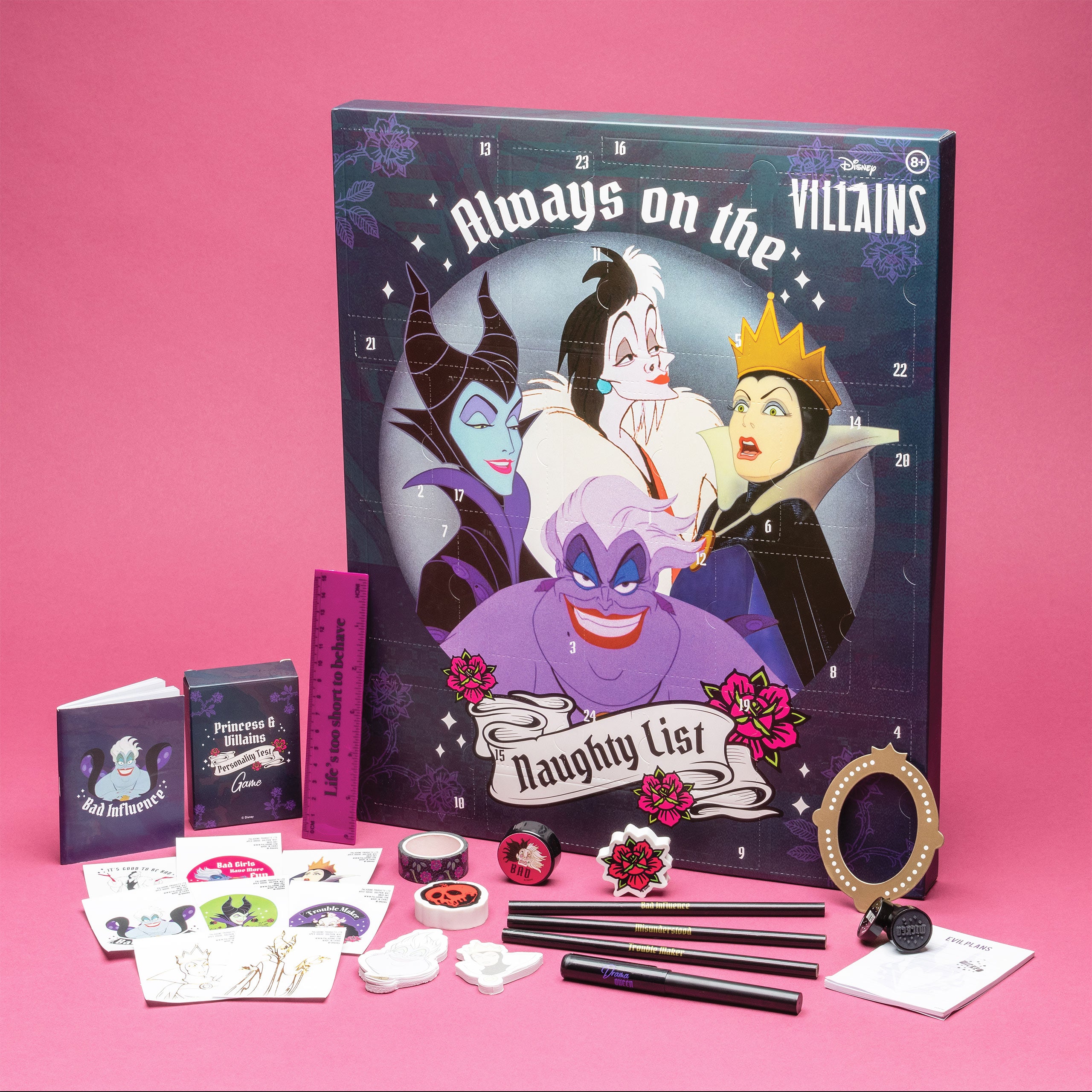Imagen del producto Calendario de Adviento de Villanos de Disney