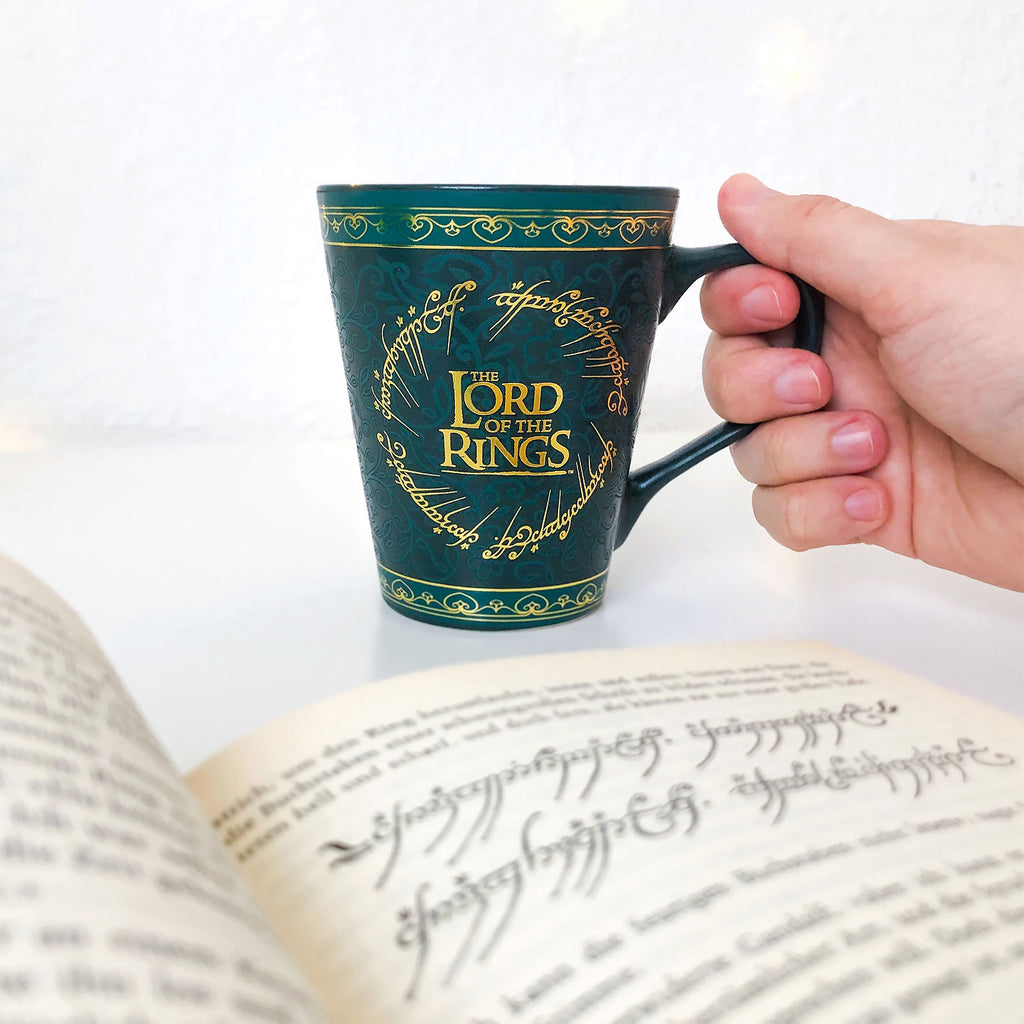 Imagen del producto El Señor de los Anillos - Taza con Broche de Hoja