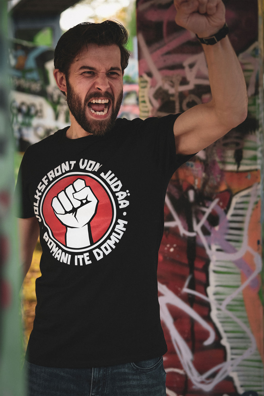 Imagen del producto Camiseta de la Frente Popular de Judea para fans de Monty Python negro