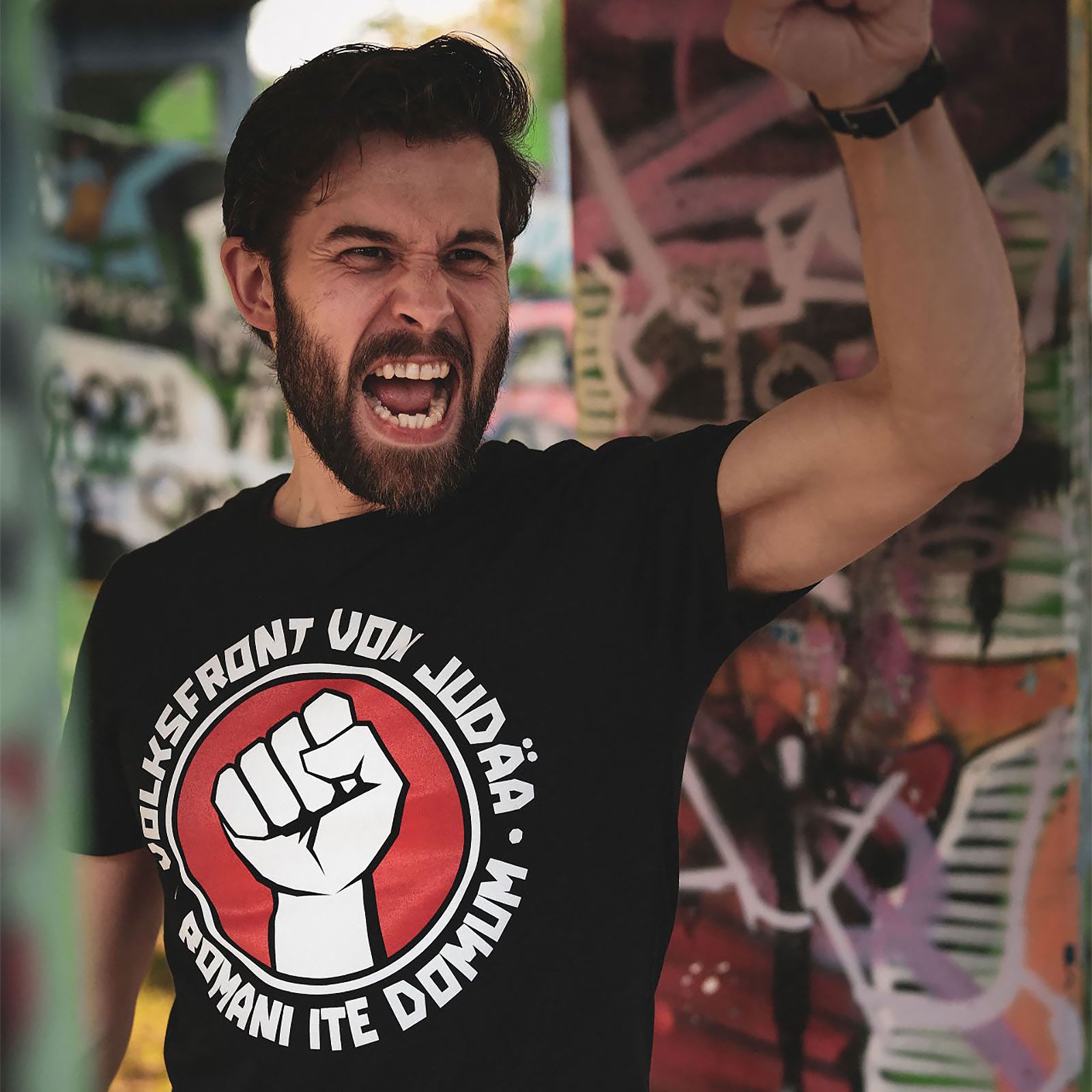 Imagen del producto Camiseta de la Frente Popular de Judea para fans de Monty Python negro
